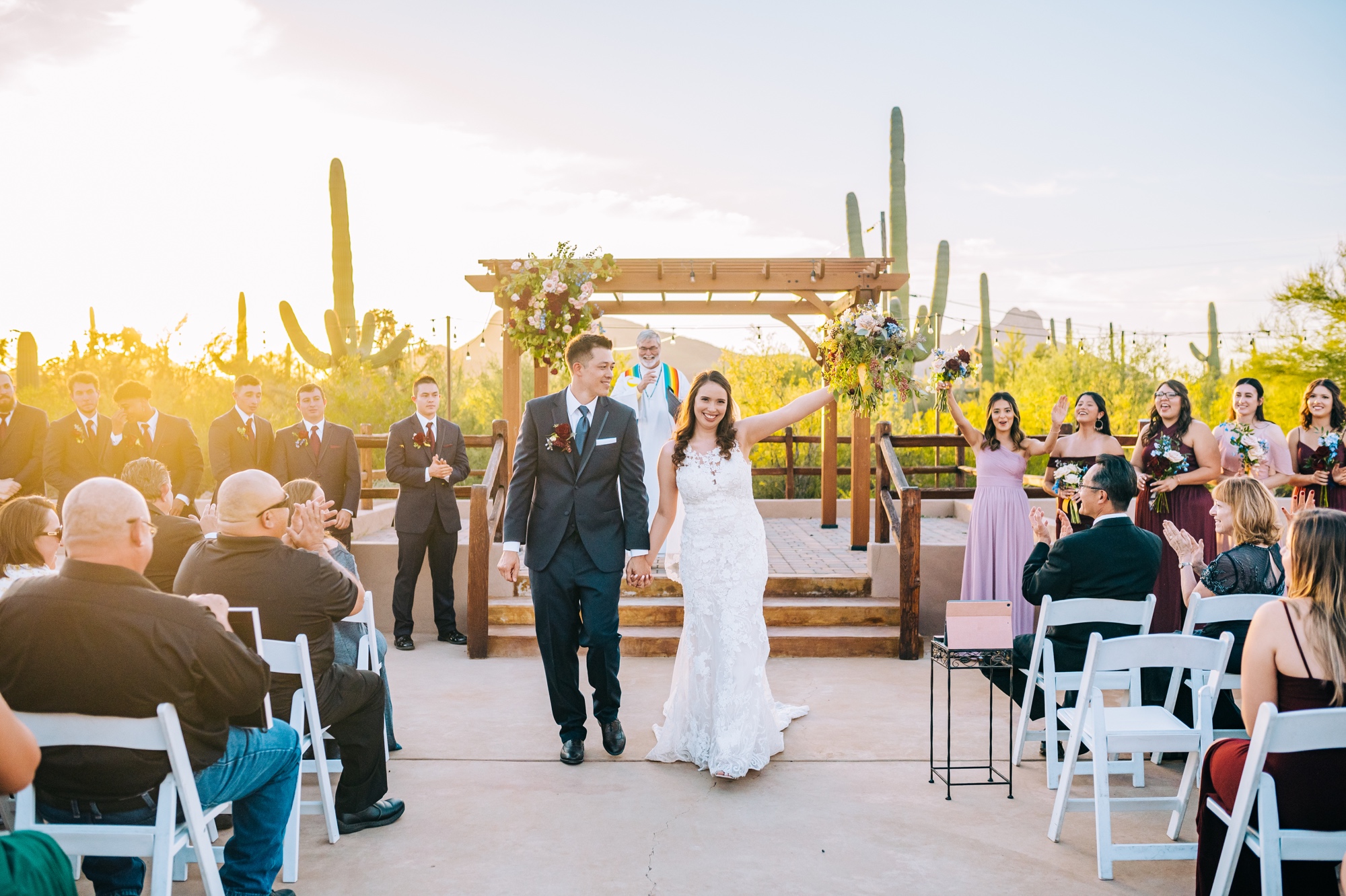 Oasis at wild horse ranch wedding