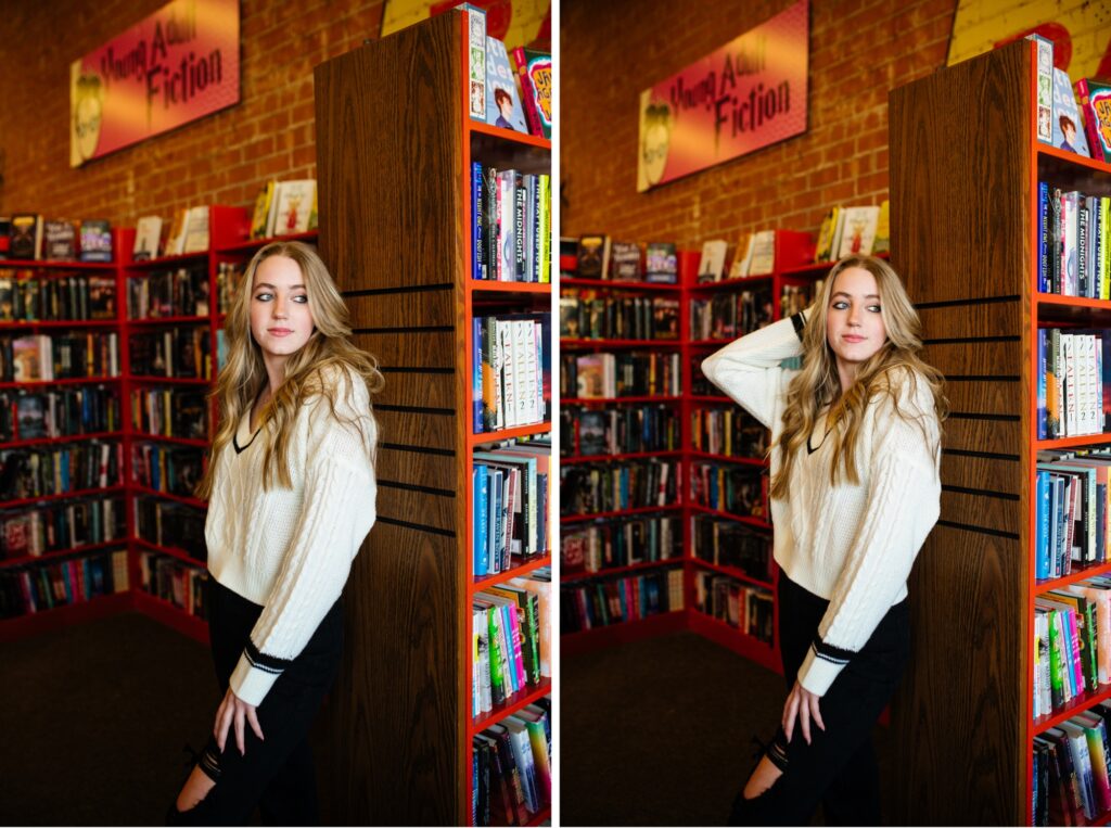 senior-portraits-in-a-book-store-meredith-amadee-photography