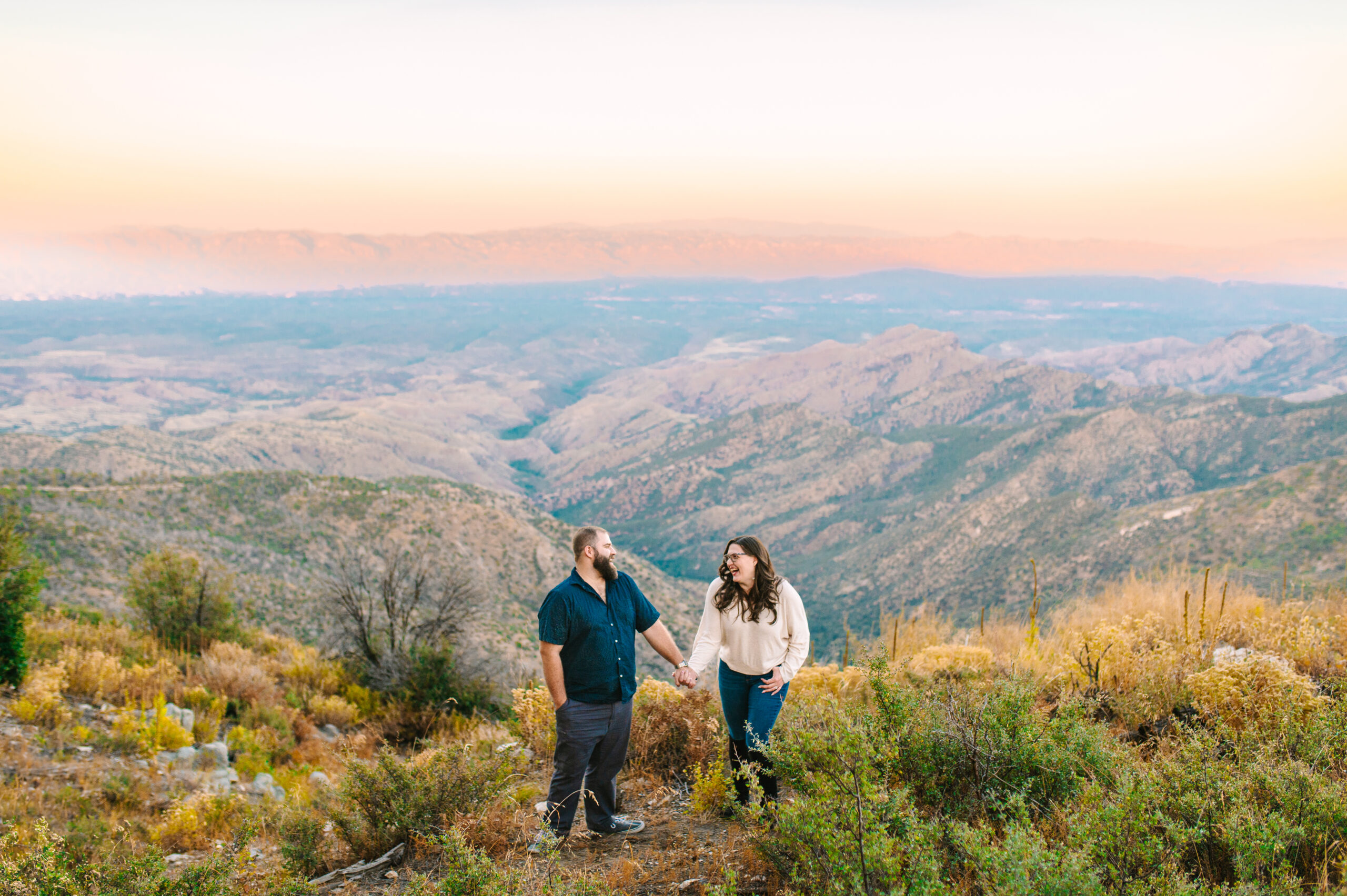 mount lemmon engagement meredith amadee photography