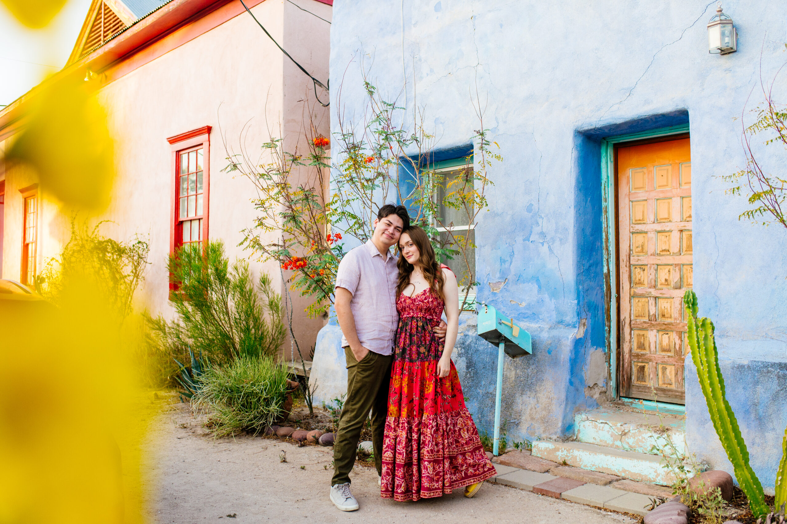 barrio viejo engagement session