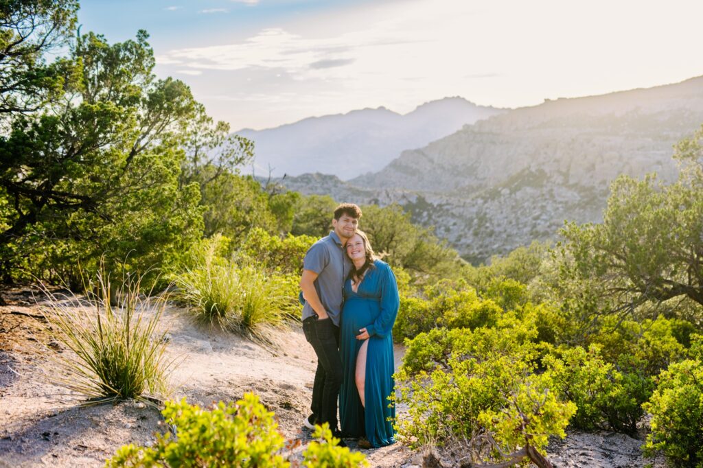 Tucson Maternity Photos on Mount Lemmon