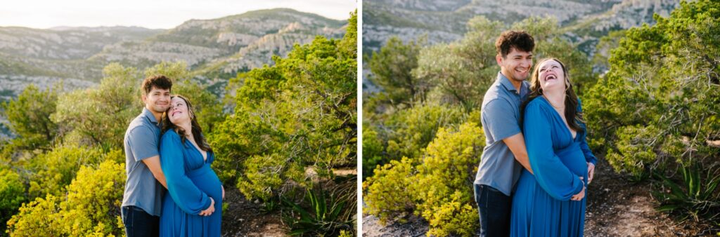 Tucson Maternity Photos on Mount Lemmon