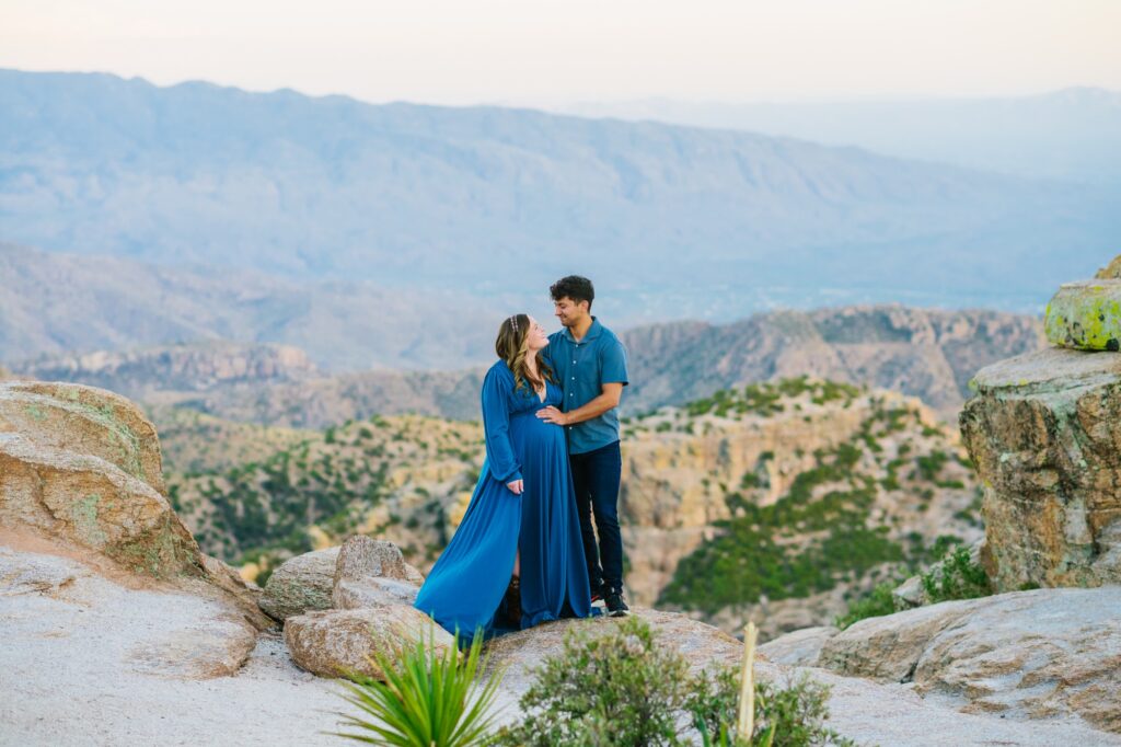 Tucson Maternity Photos on Mount Lemmon