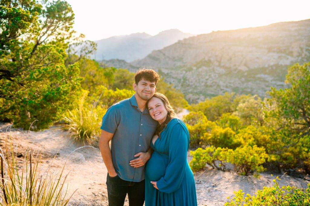 Tucson Maternity Photos on Mount Lemmon