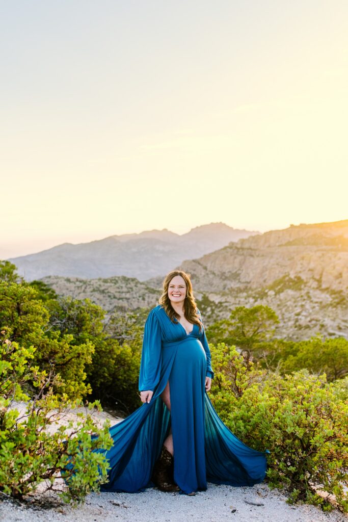 Tucson Maternity Photos on Mount Lemmon