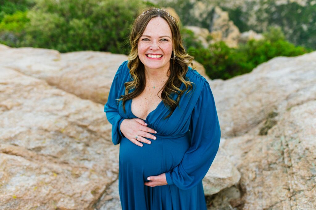 Tucson Maternity Photos on Mount Lemmon